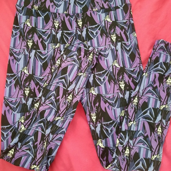 LuLaRoe Pants - Lularoe Disney Malificent Leggings